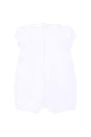 heart-embroidered Peter Pan collar romper LITTLE BEAR KIDS | 3077BCOROSA